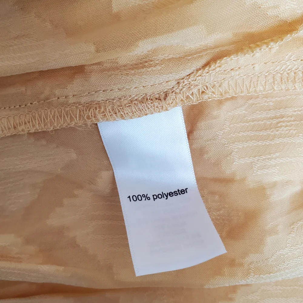 🆕️Yellow Kimono Size Medium - Picture 4 of 5